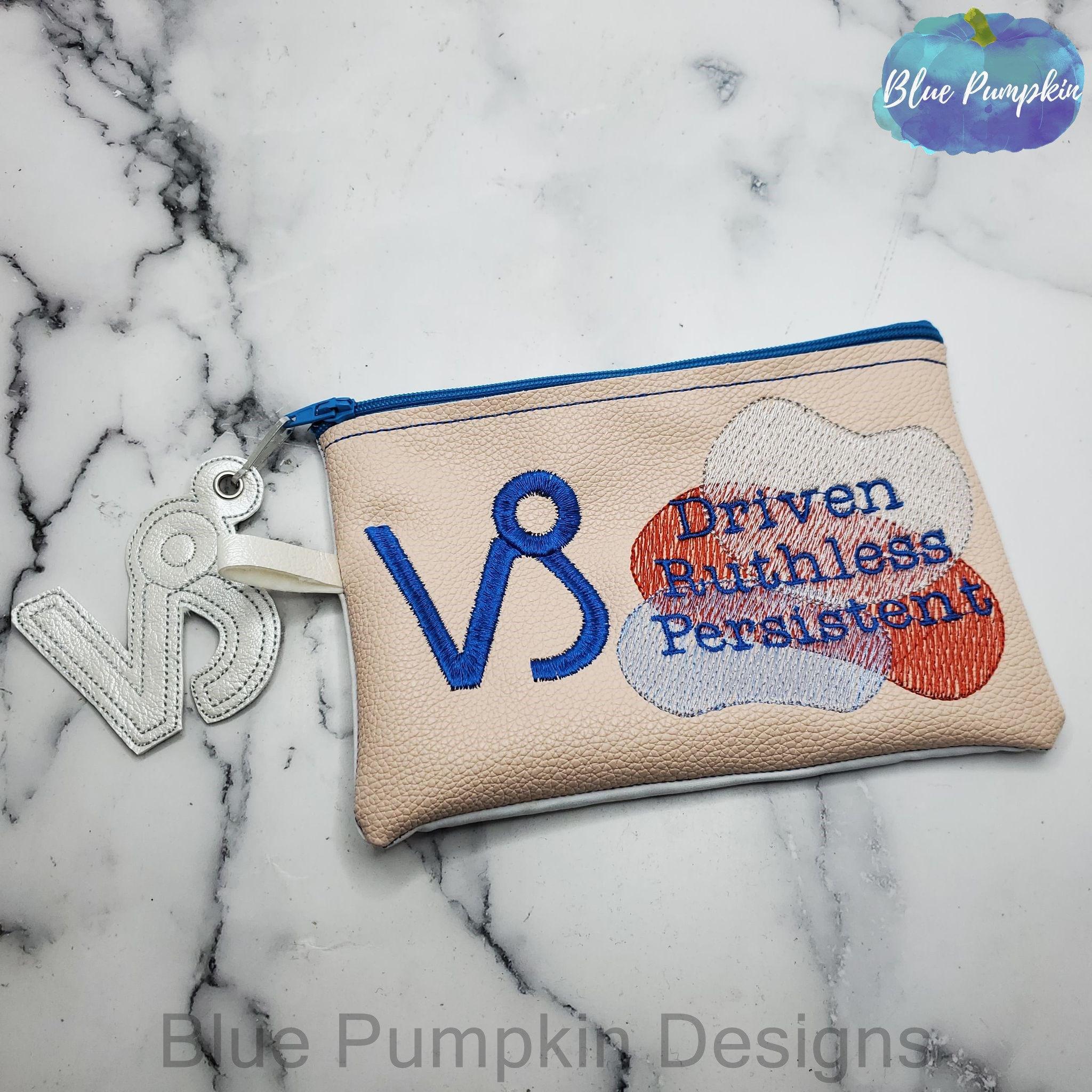 Capricorn Zodiac Set Zipper Bag Design