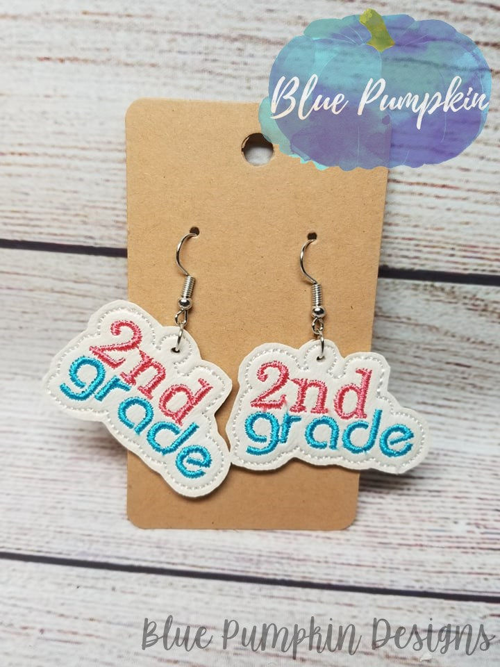 2nd Grader Earrings