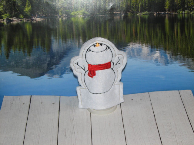 Snowman Tea Light Cover