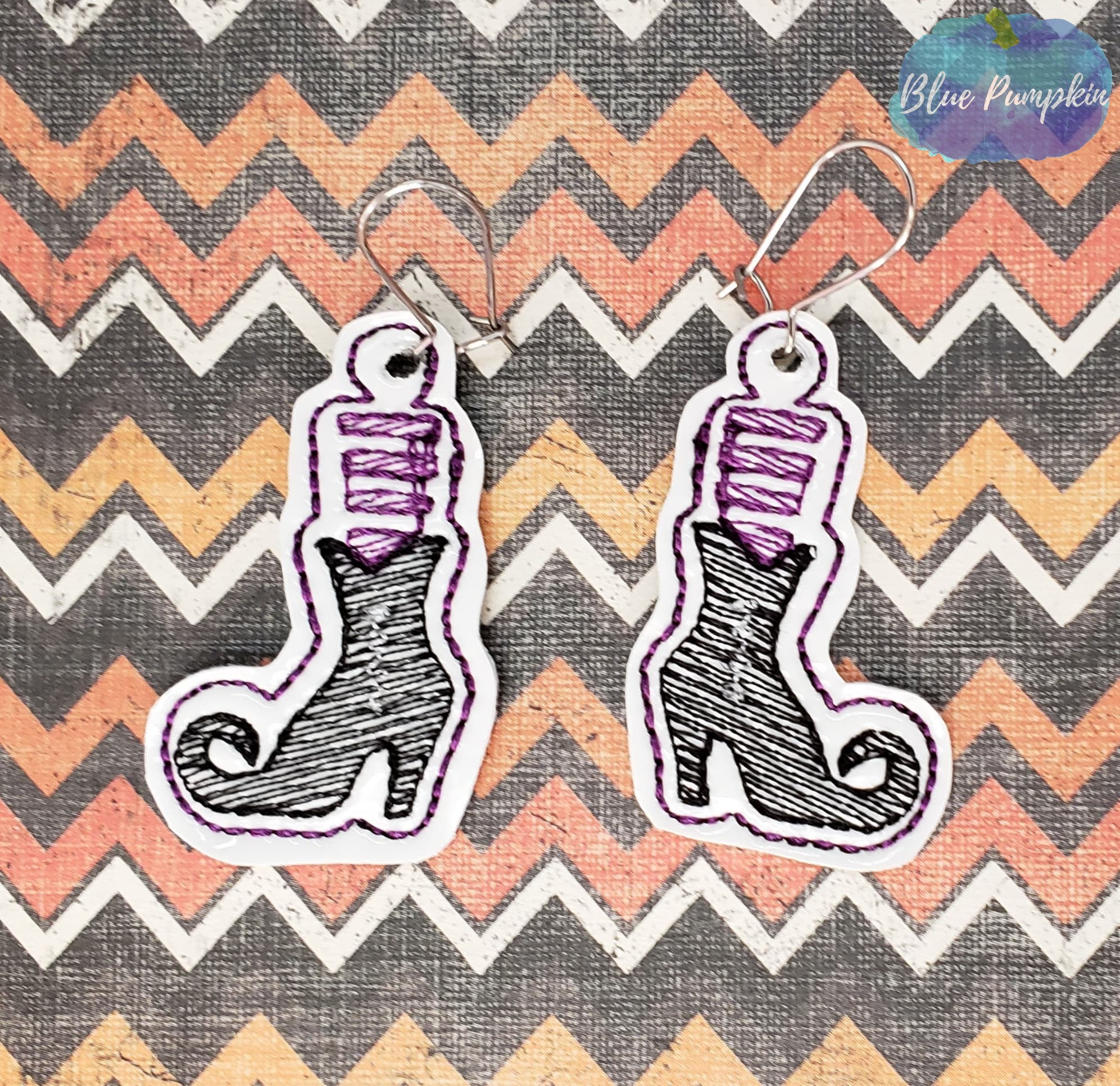Witch Shoes Earrings
