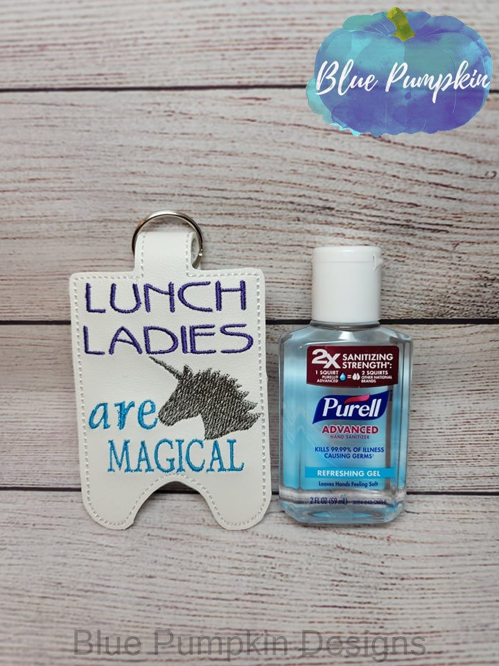 Lunch Lady Magical 2oz Hand Sanitizer Holder