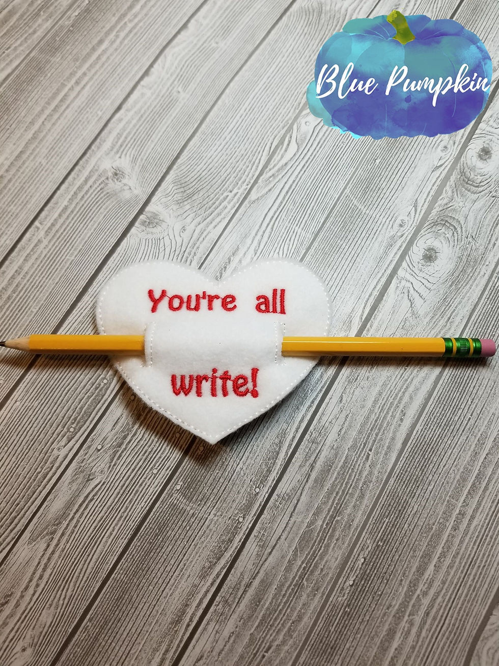 You're All Write Pencil Holder