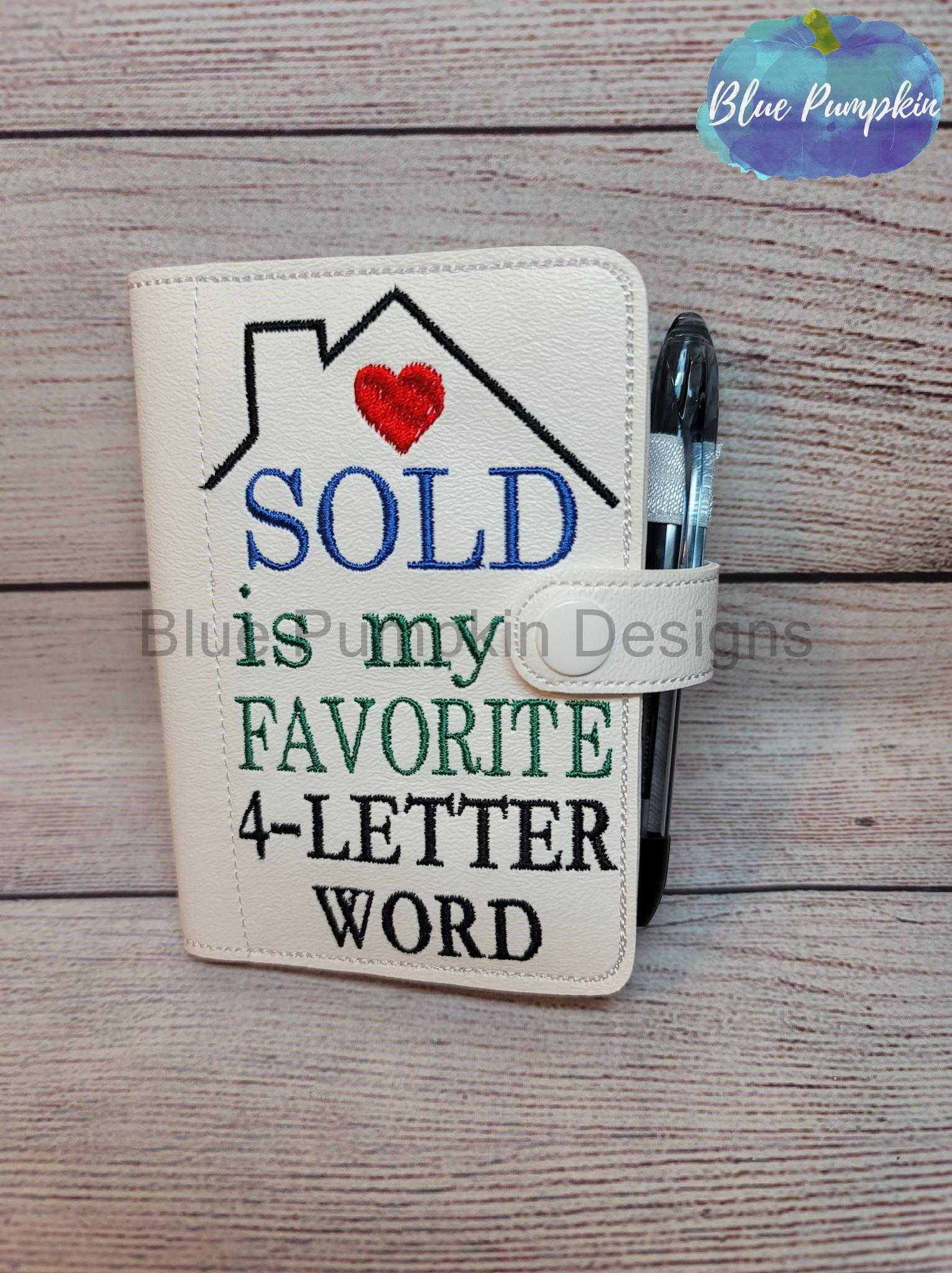 SOLD TAB 5x7 Mini Comp ITH Notebook Cover