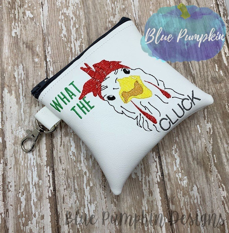 What the Cluck 5x5 ITH Bag Design