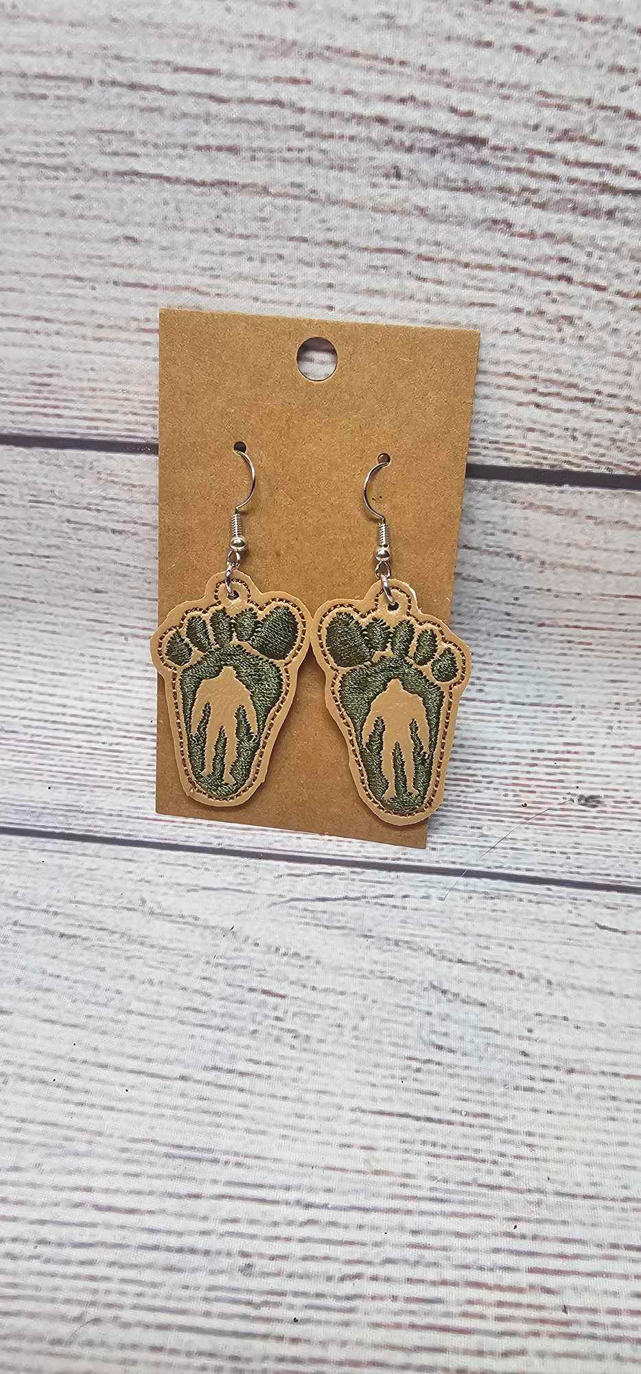 Big Foot Earrings