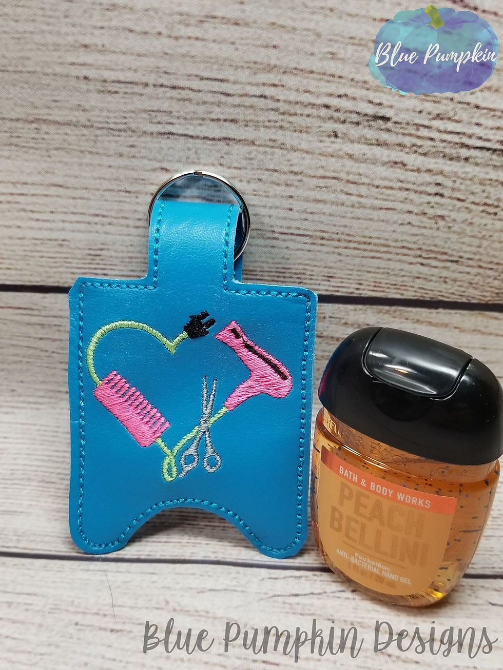 Hair Dresser Heart Hand Sani Holder