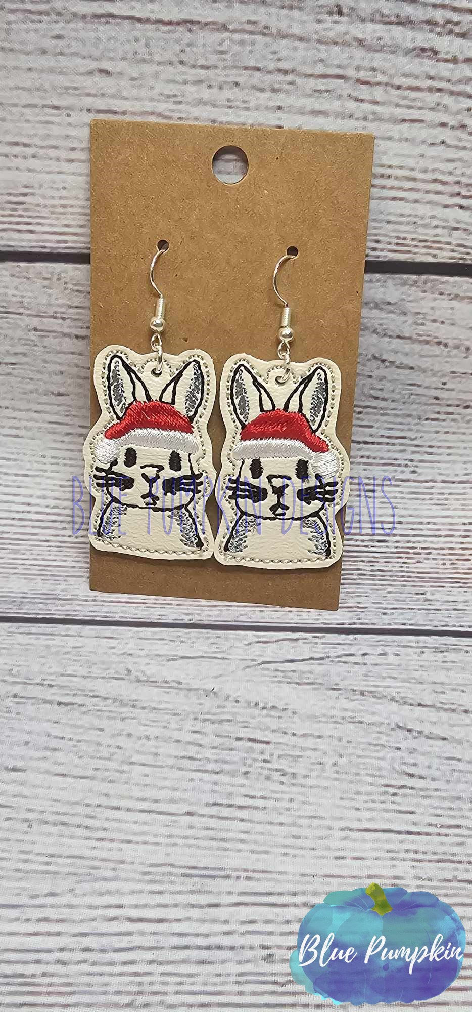 Santa Rabbit Earrings