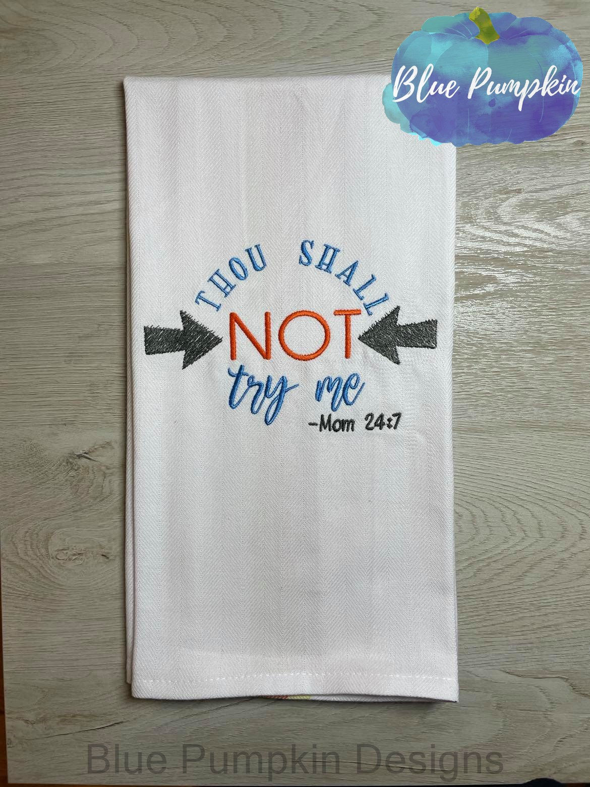 Thou Shall Not Try Me Single Design