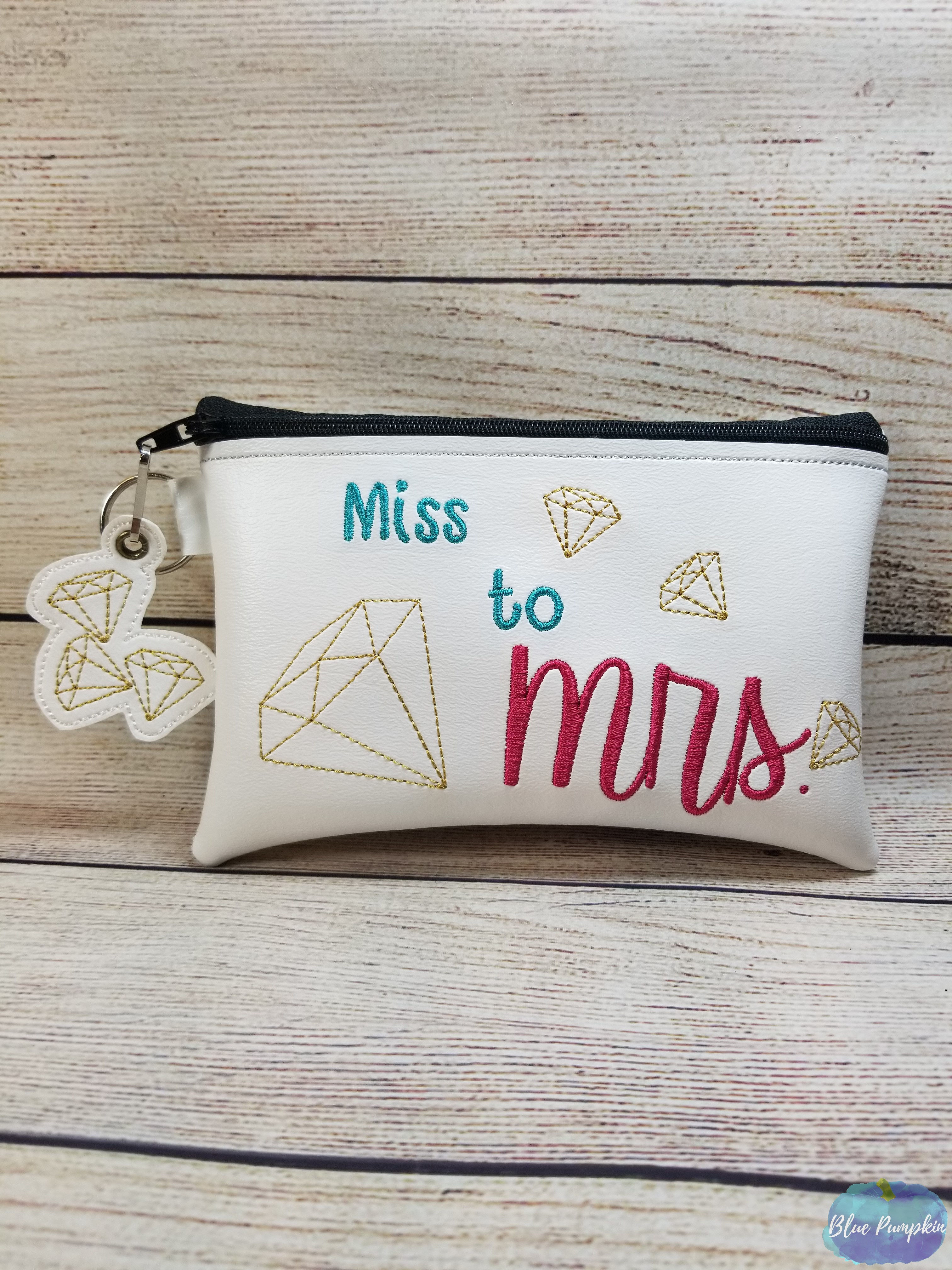 Miss to Mrs ITH Zipper Bag Design