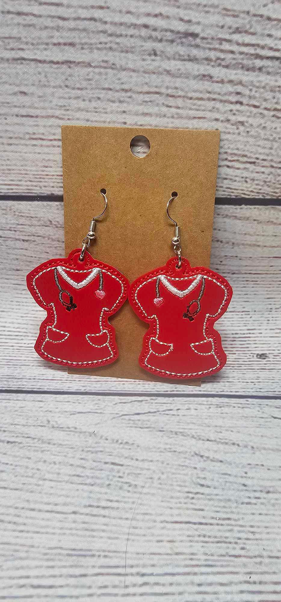 Scrub Top Earrings
