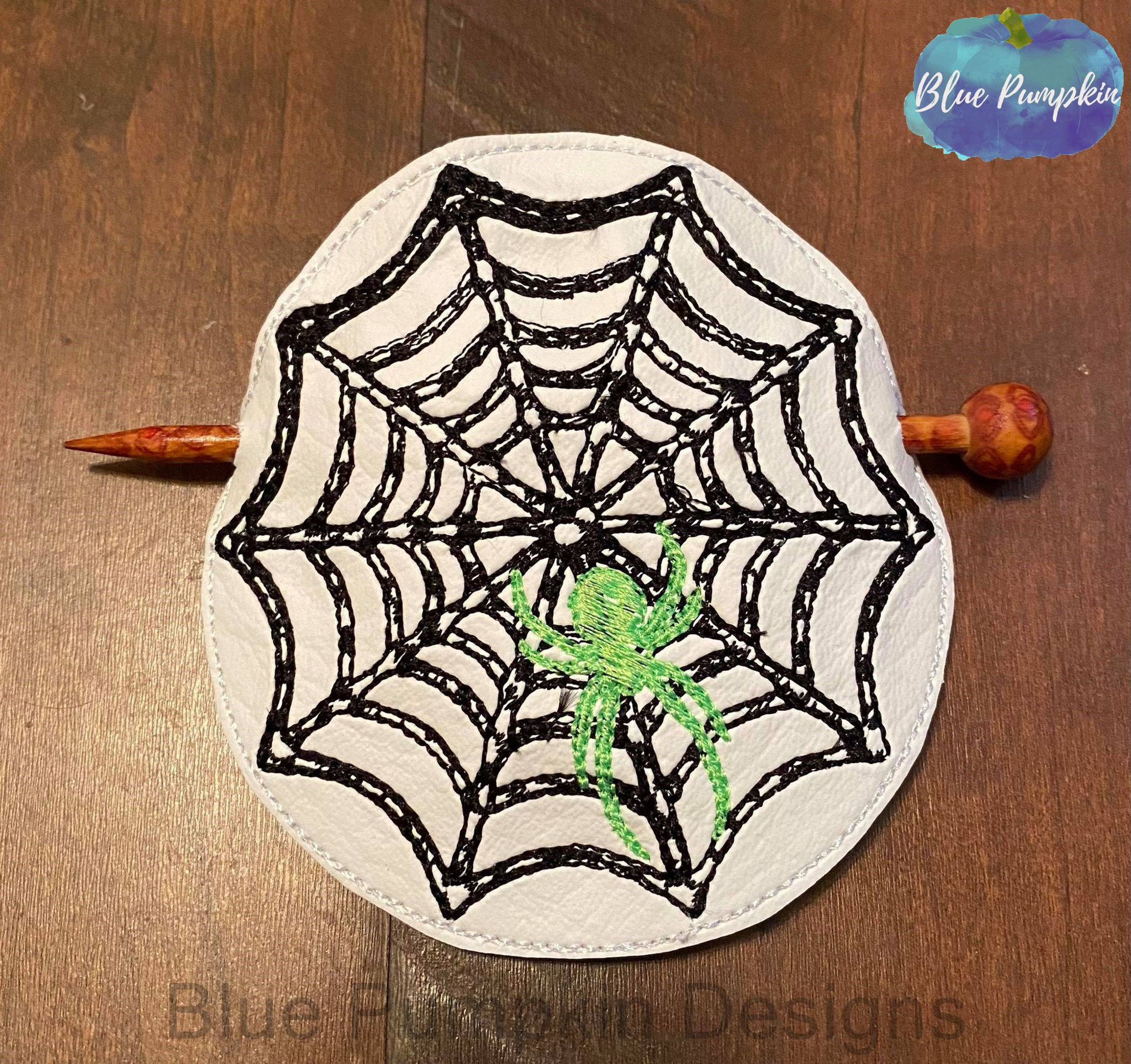 Spider Web Hair Bun Holder.
