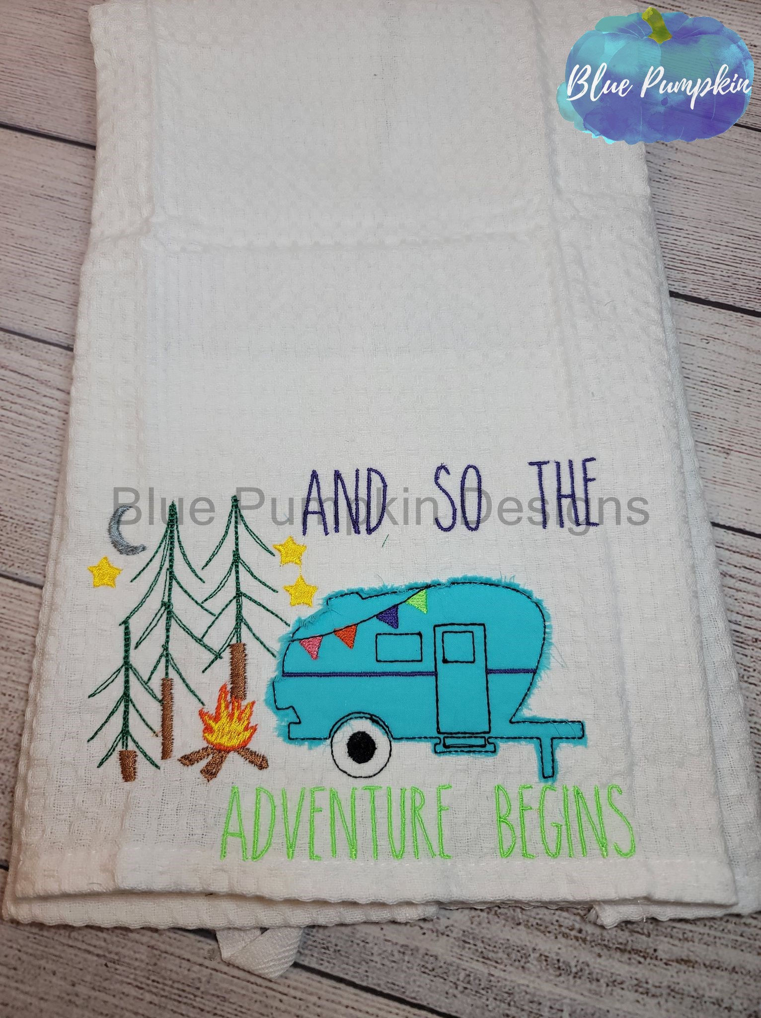 Adventure Begins 5x7 Design