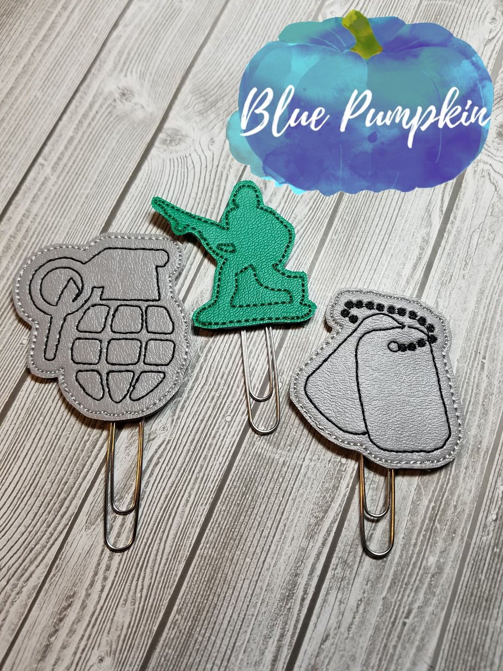 Thumbnail: Military Paper Clip Toppers