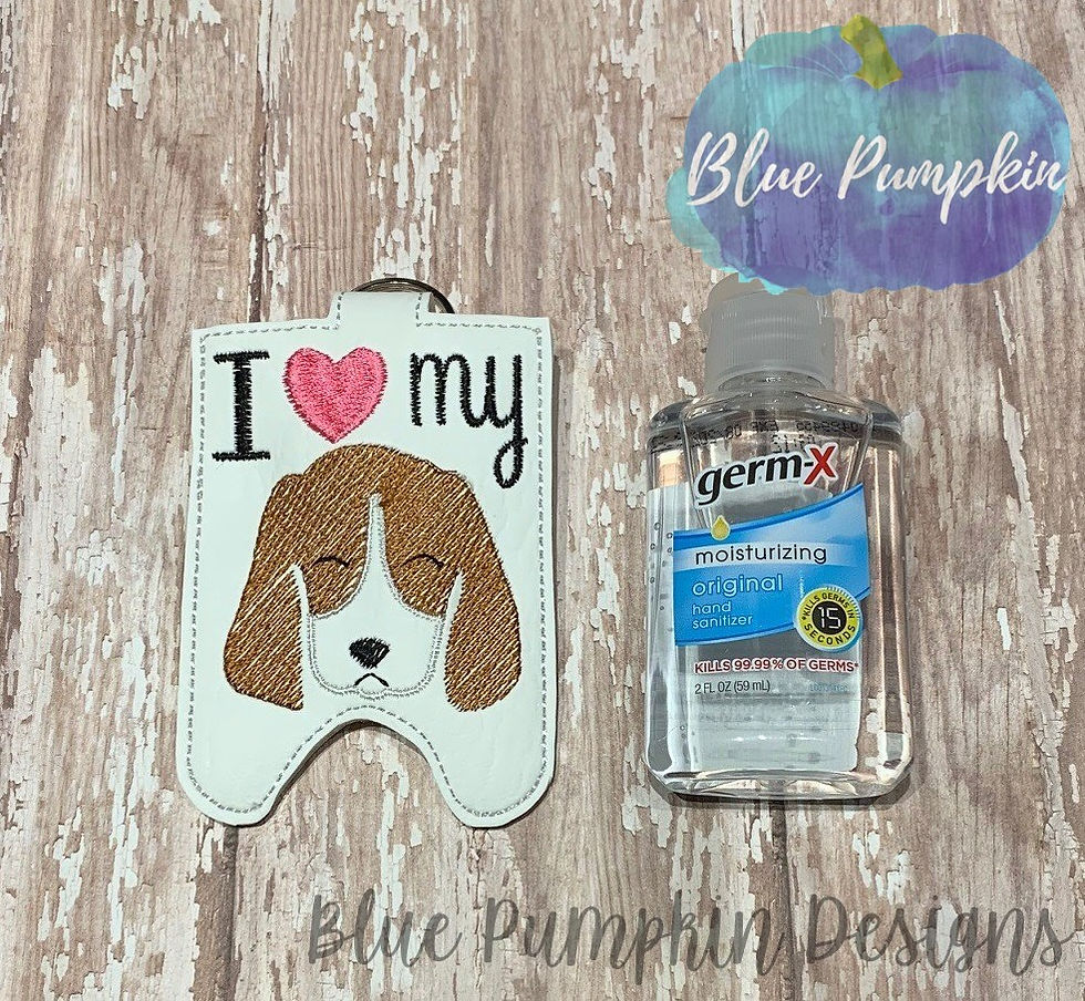 Thumbnail: 2oz Love my Beagle Sani Bottle Holder