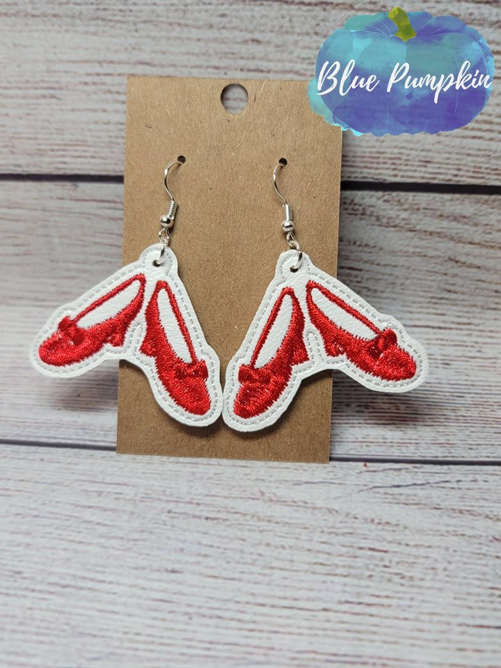 Red Shoes Earrings