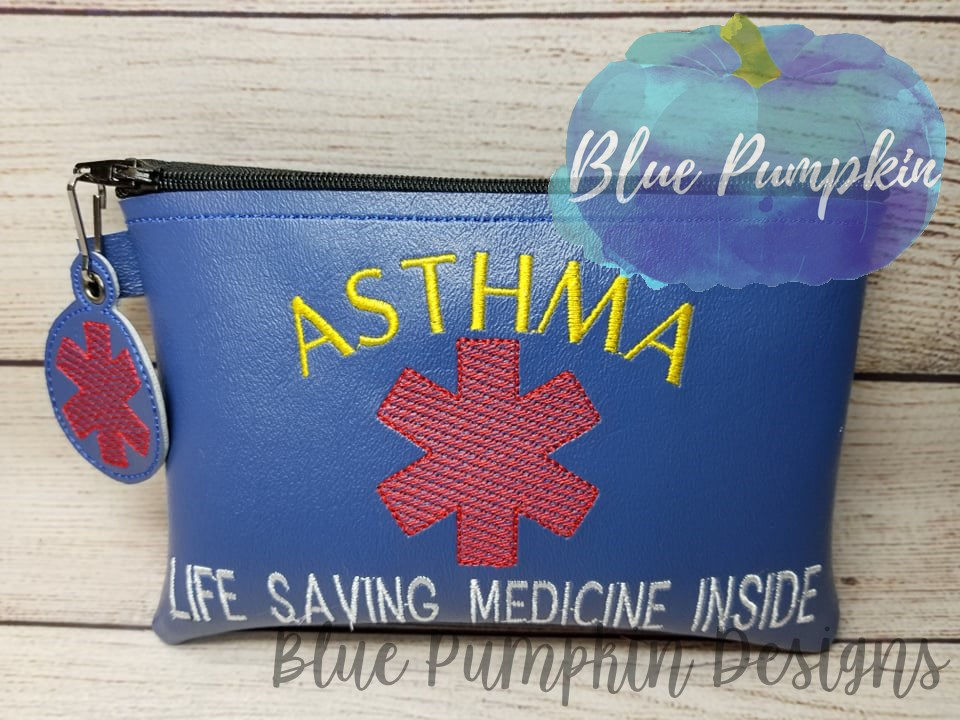 Asthma 5x7 ITH Bag Design