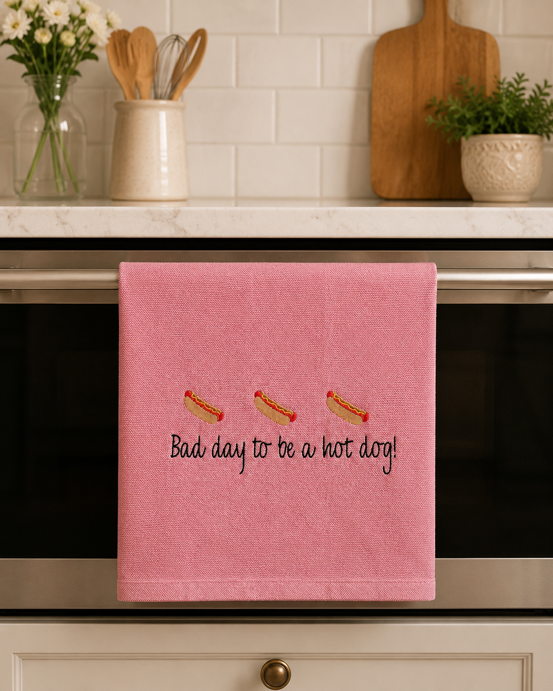 Bad Day to be Hot Dog Single Design-3 sizes