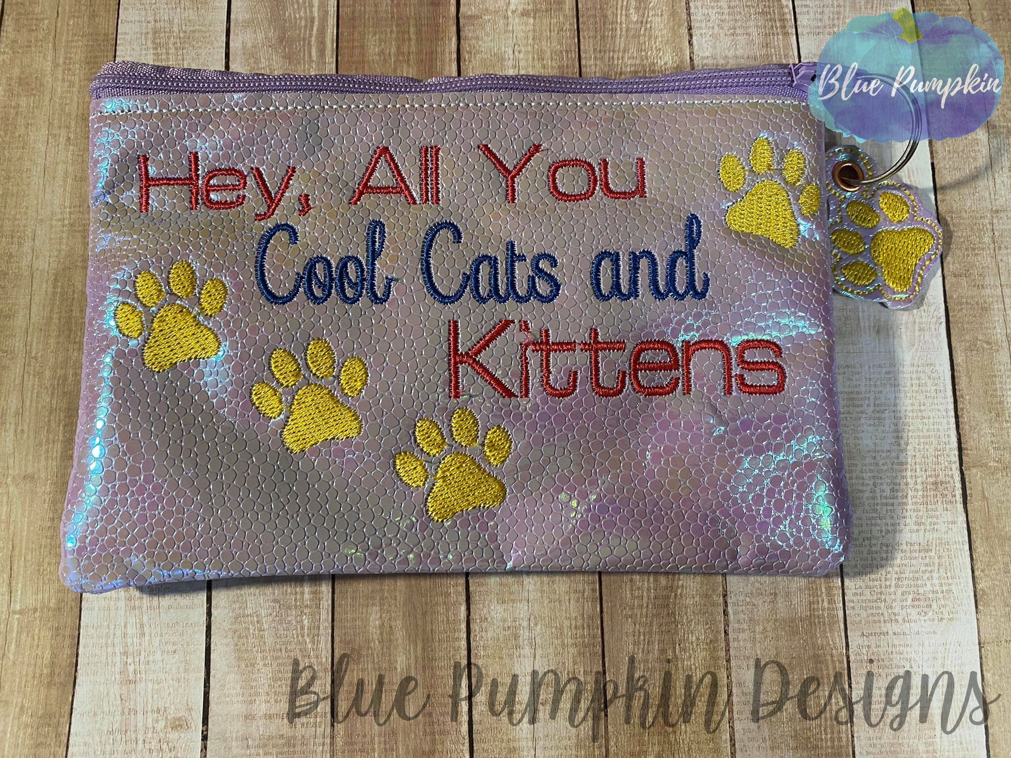 Cool Cats and kittens ITH Bag Design