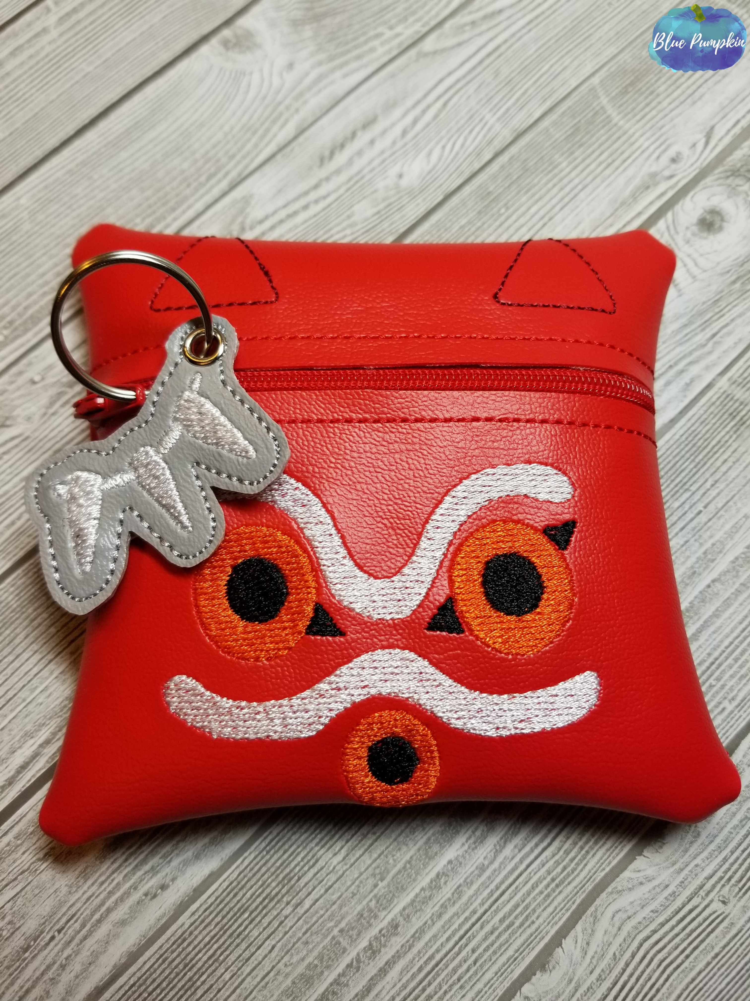 Princess Mononoke Zipper Bag Design 5x5