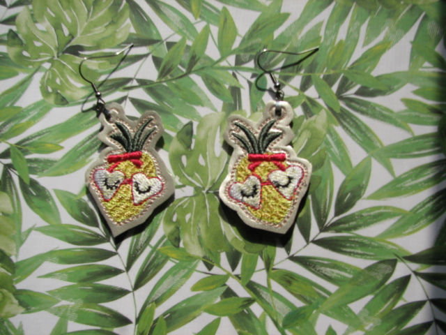 Sassy Pineapple Earrings