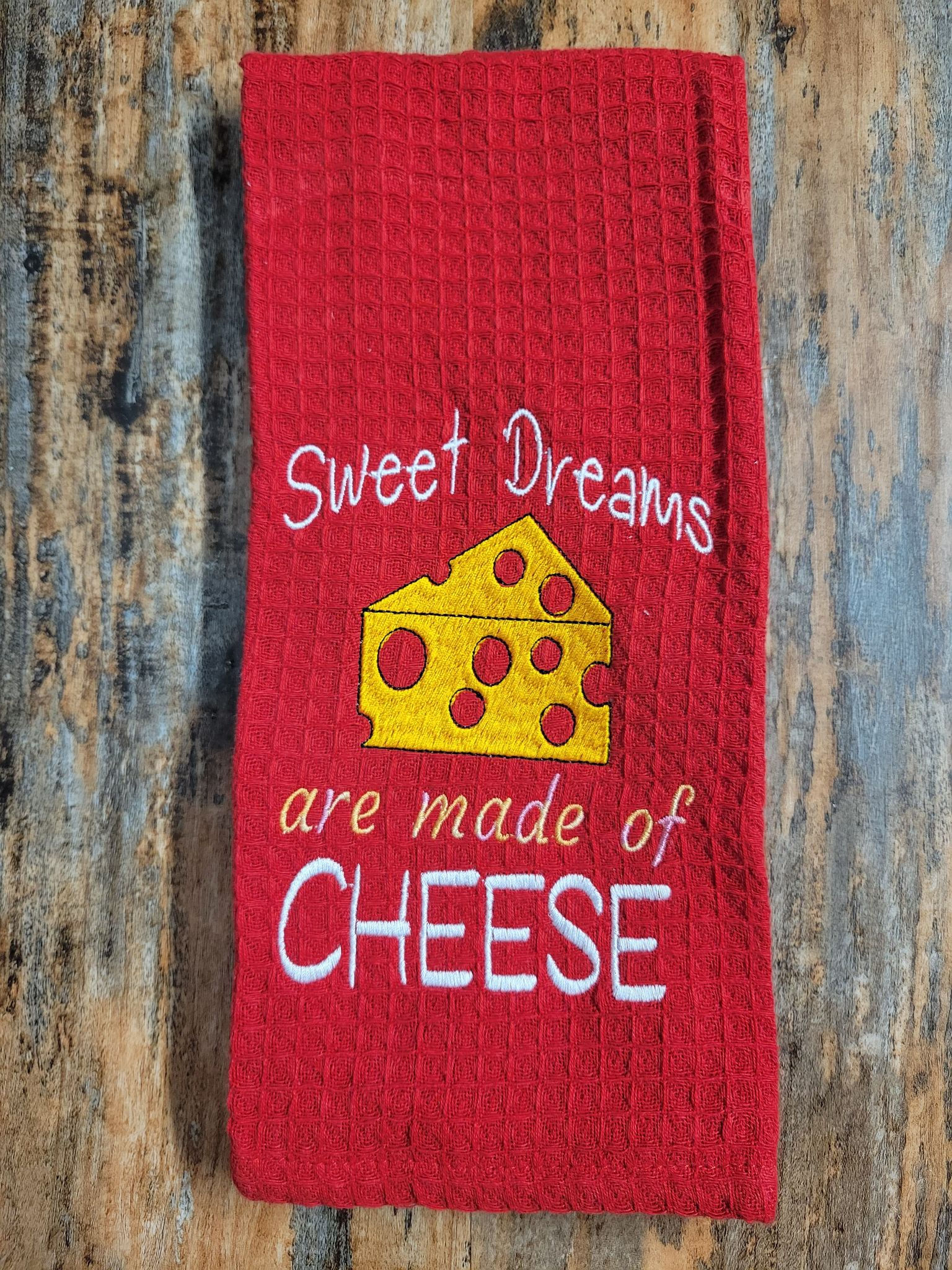Sweet Dreams Cheese Design
