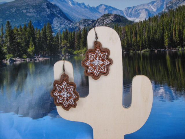 Star Ginger Cookies Earrings