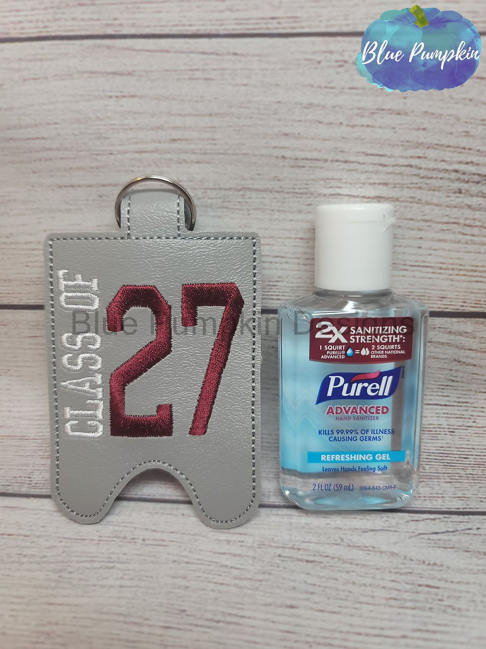Class of 2027 2oz Hand Sanitizer Holder