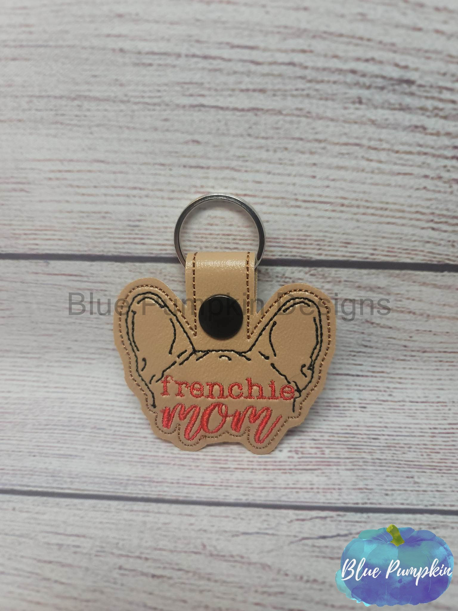 Frenchie Mom Key Fob