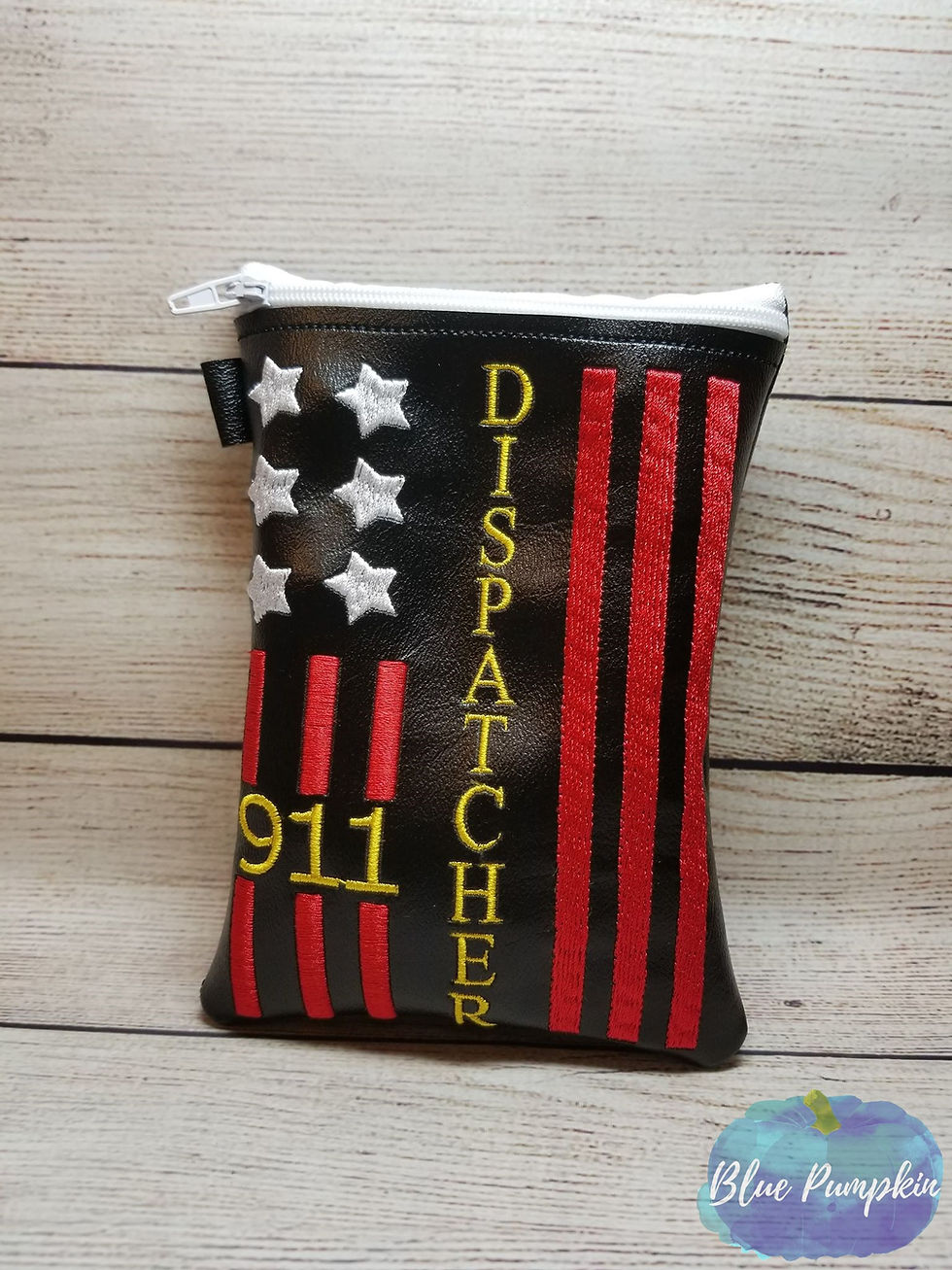 Thumbnail: 911 Flag ITH Zipper Bag Design
