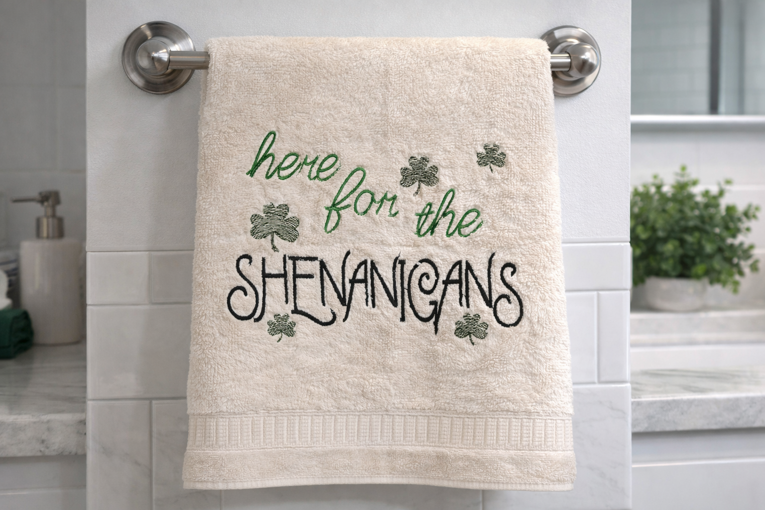 Here for the Shenanigans Single Design-3 sizes