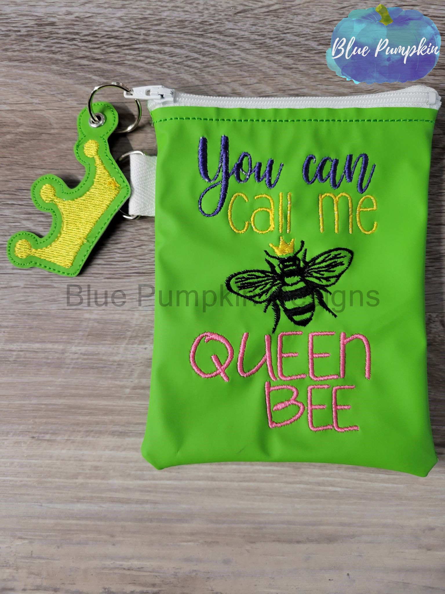 You can call me Queen Bee Zipper Bag Design SET