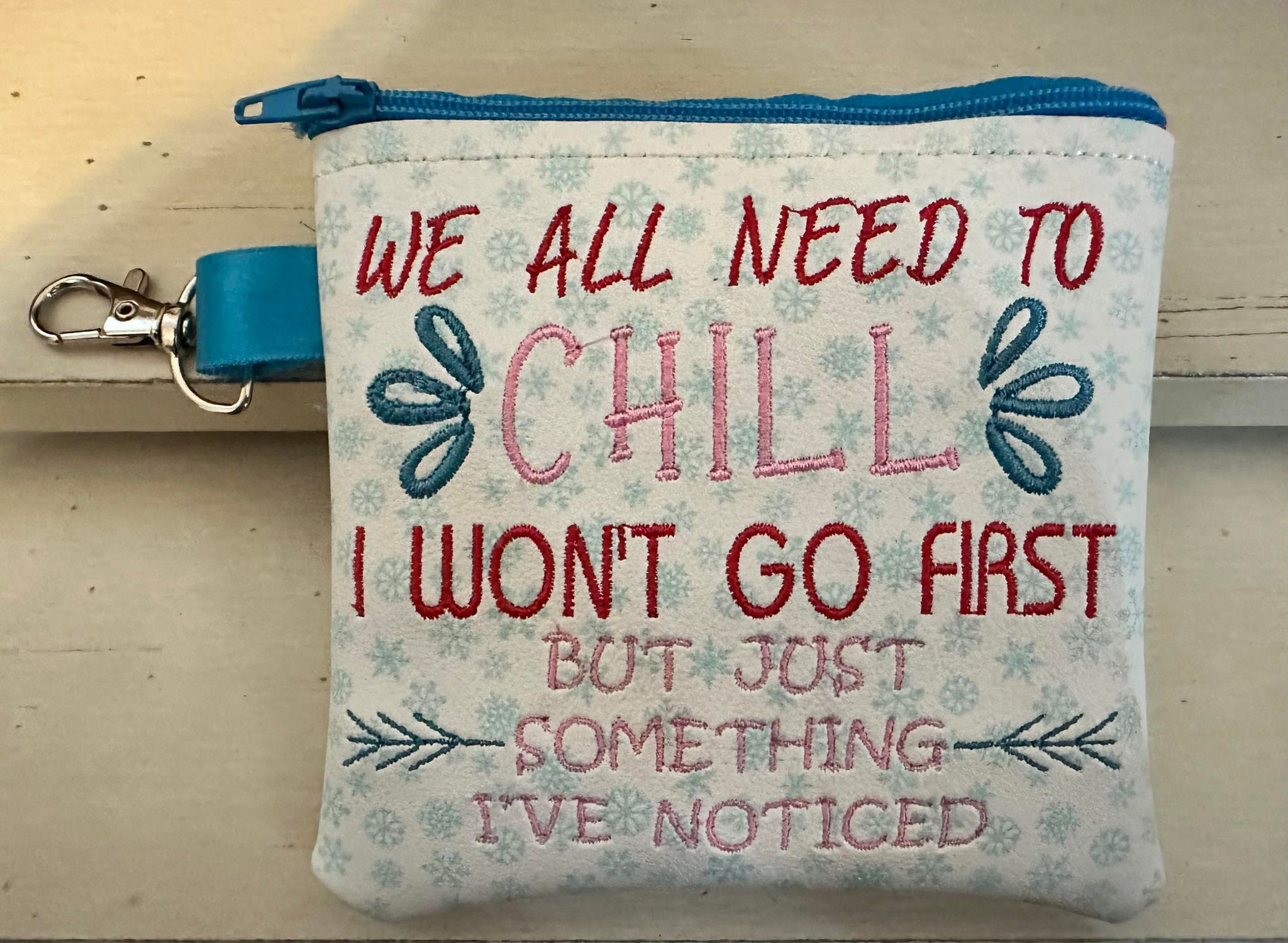 SET 3 CHILL Zipper Bag Design