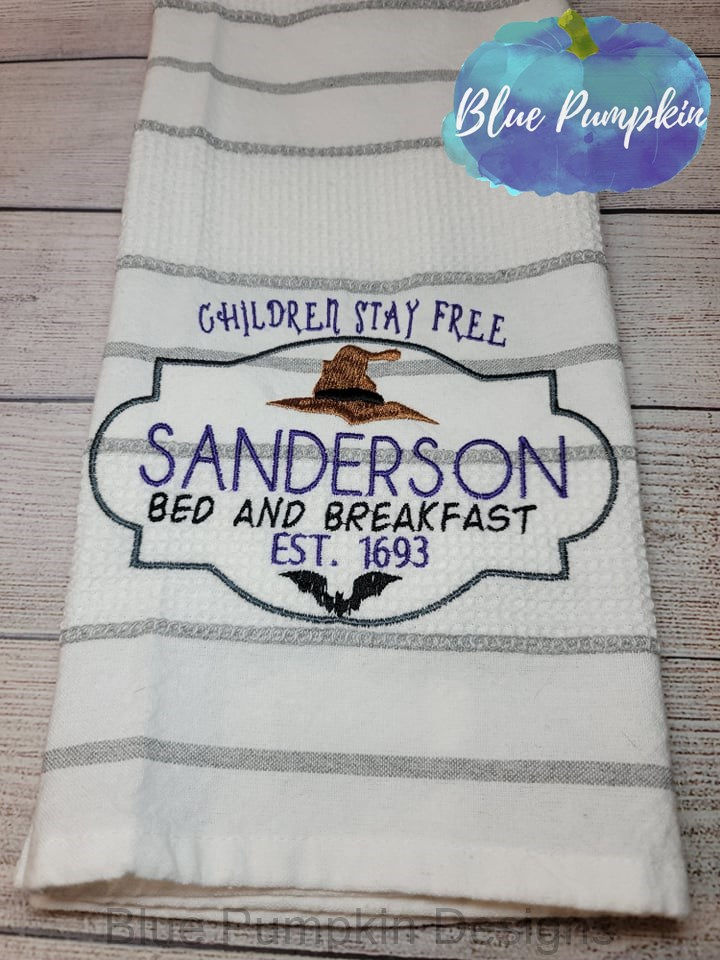 Sanderson 5x7 Single Design