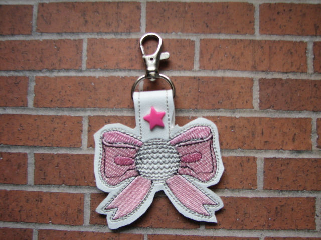 Golf Bow Key Fob