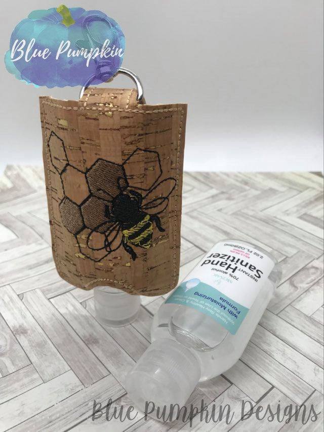 Thumbnail: 2oz Honey Comb Sani Bottle Holder