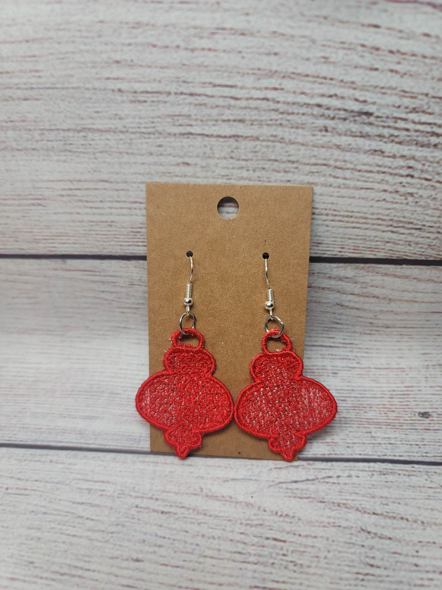 FSL Vintage Ornament Earrings