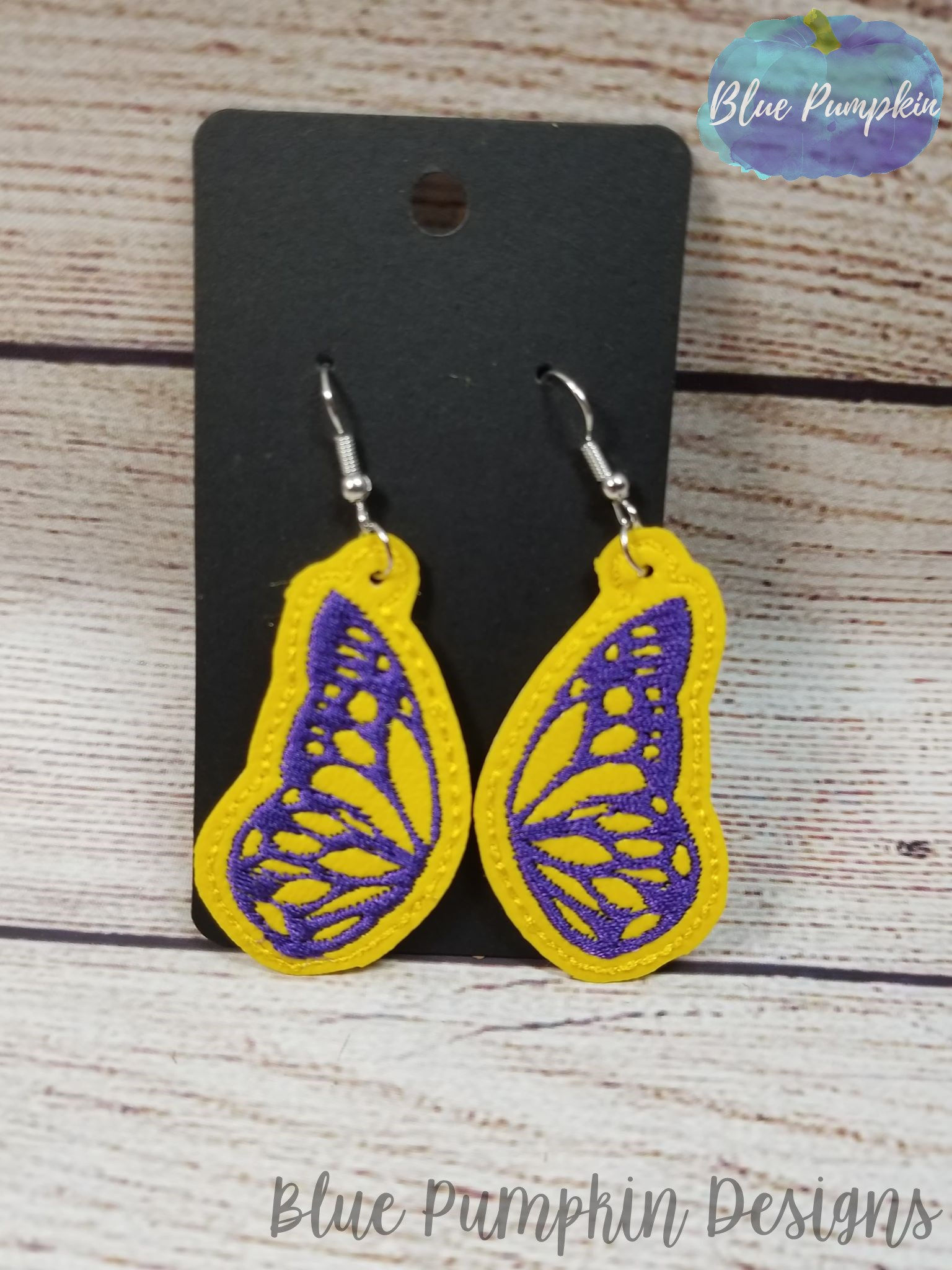 Monarch Wings Earrings