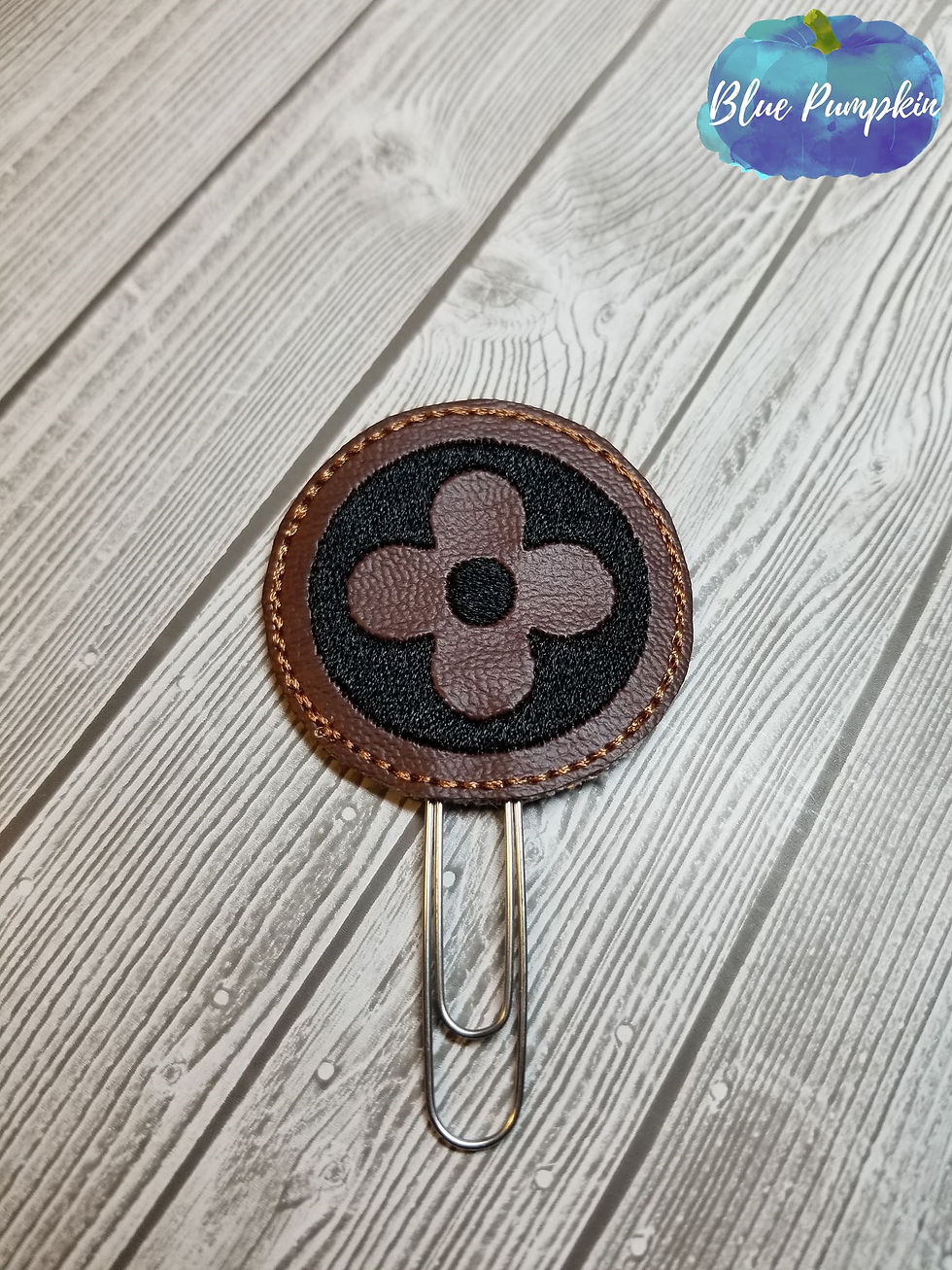 Thumbnail: Flowers Paper Clip Toppers
