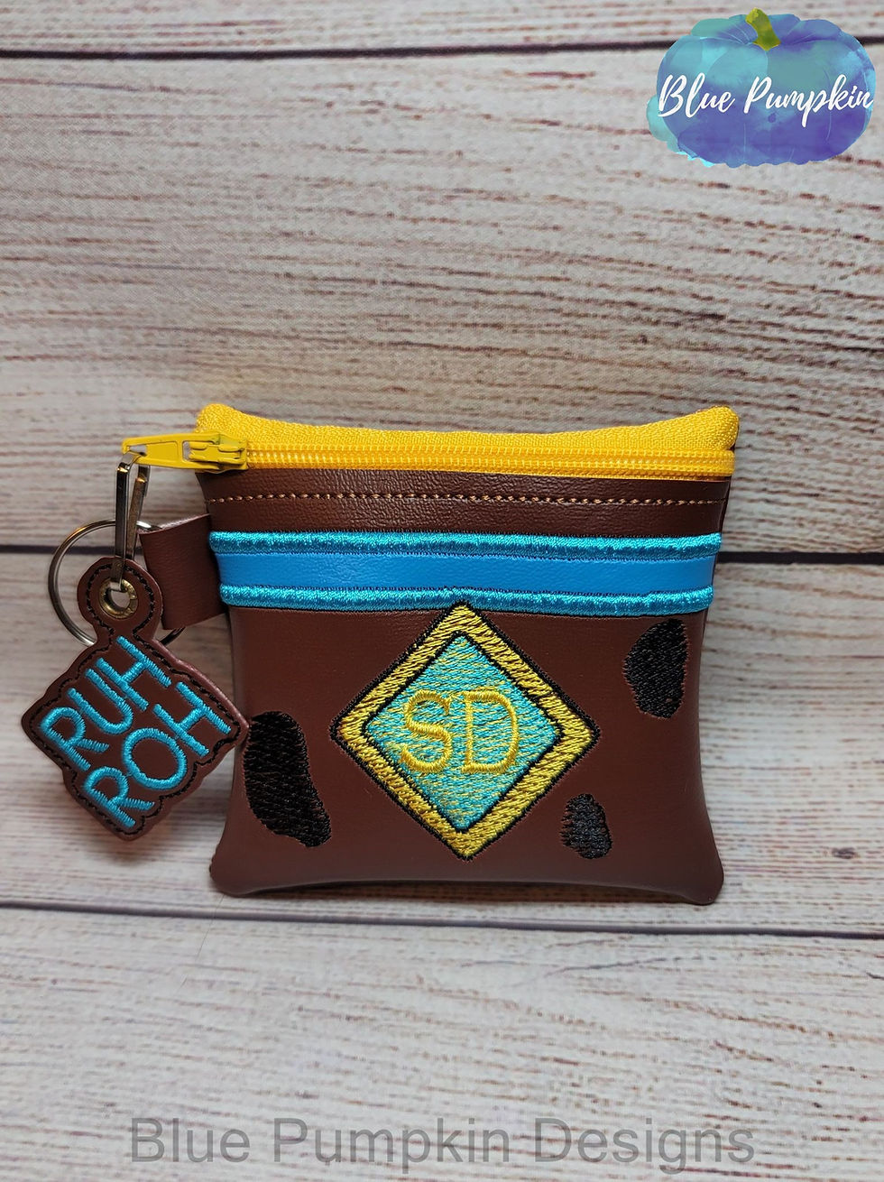 4x4 Scoobert Zipper Bag Design