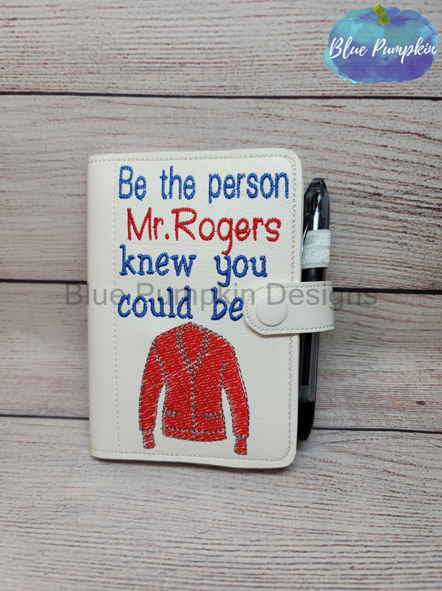Mr Rogers Knew TAB 5x7 Mini Comp ITH Notebook Cover