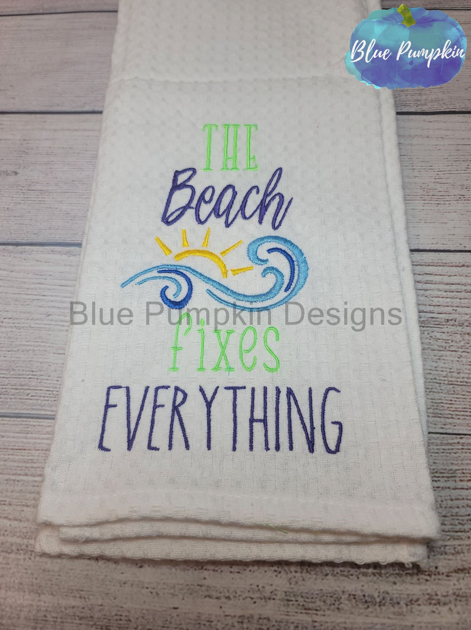Beach Fix 5x7 Design