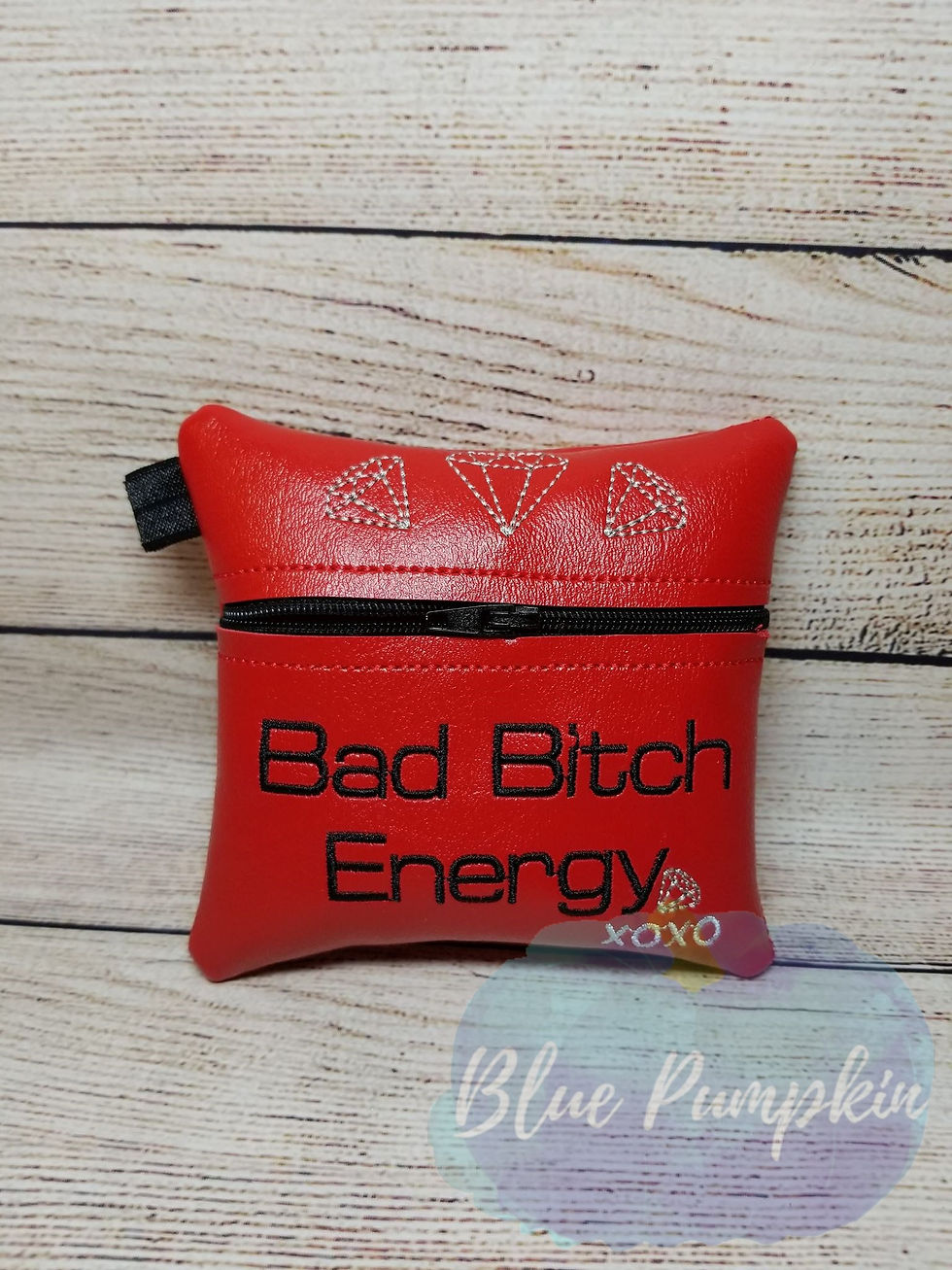 Thumbnail: Bad B* Energy ITH Zipper Bag Design