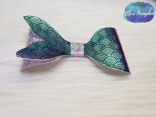 Download Mermaid Tail Bow SVG | Blue Pumpkin Vinyl