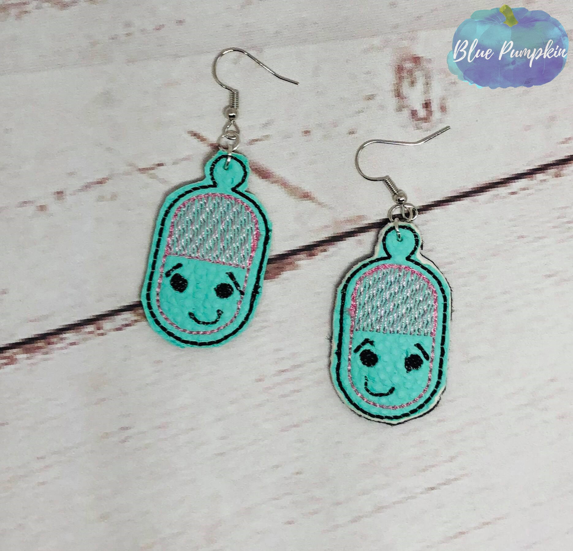 Happy Pill Earrings