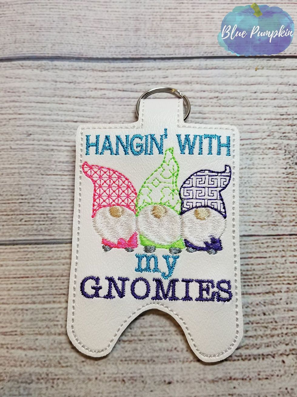 Hanging w my Gnome 2oz Sani Bottle Holder