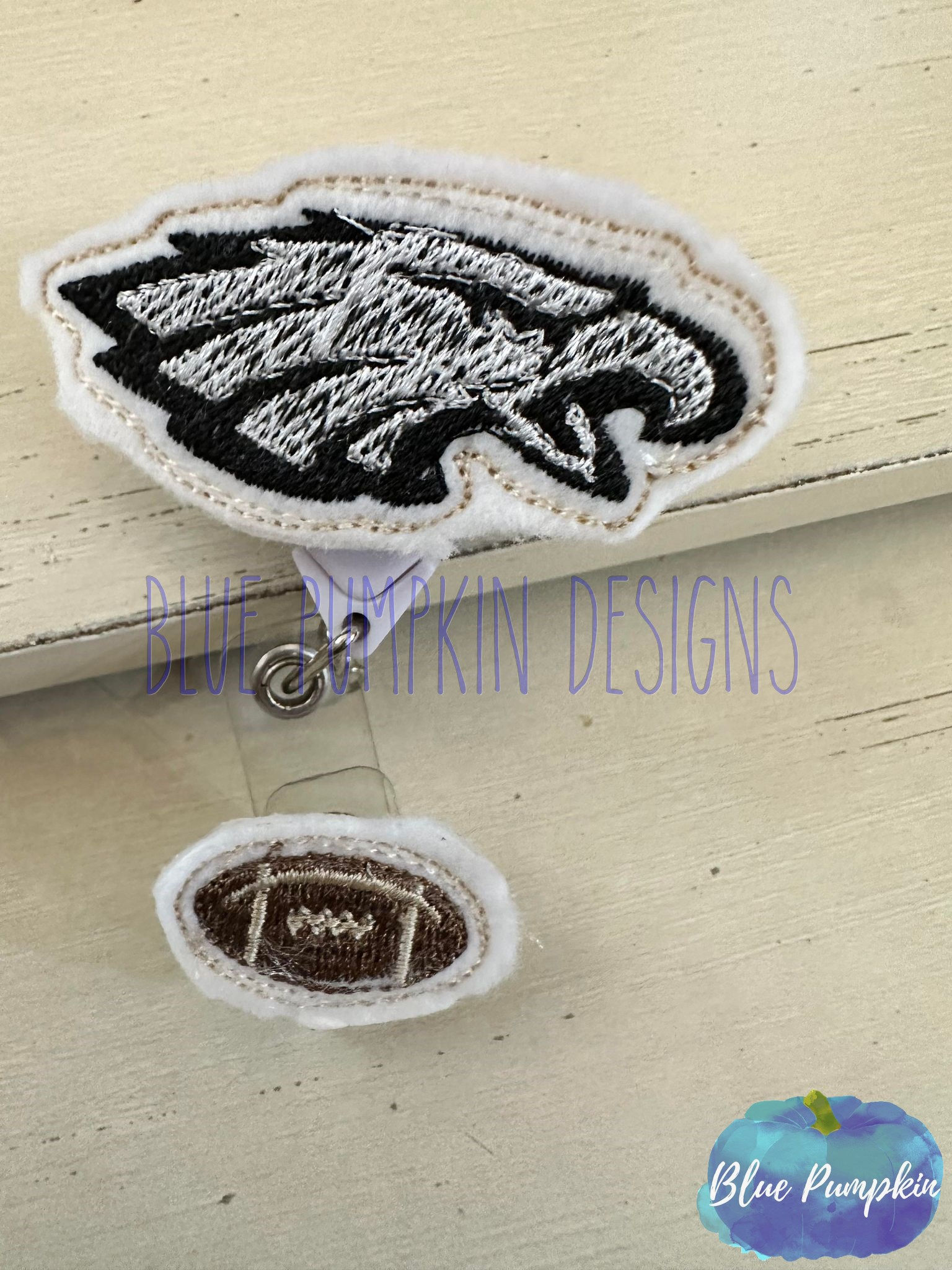 Eagle Badge Reel Feltie Design