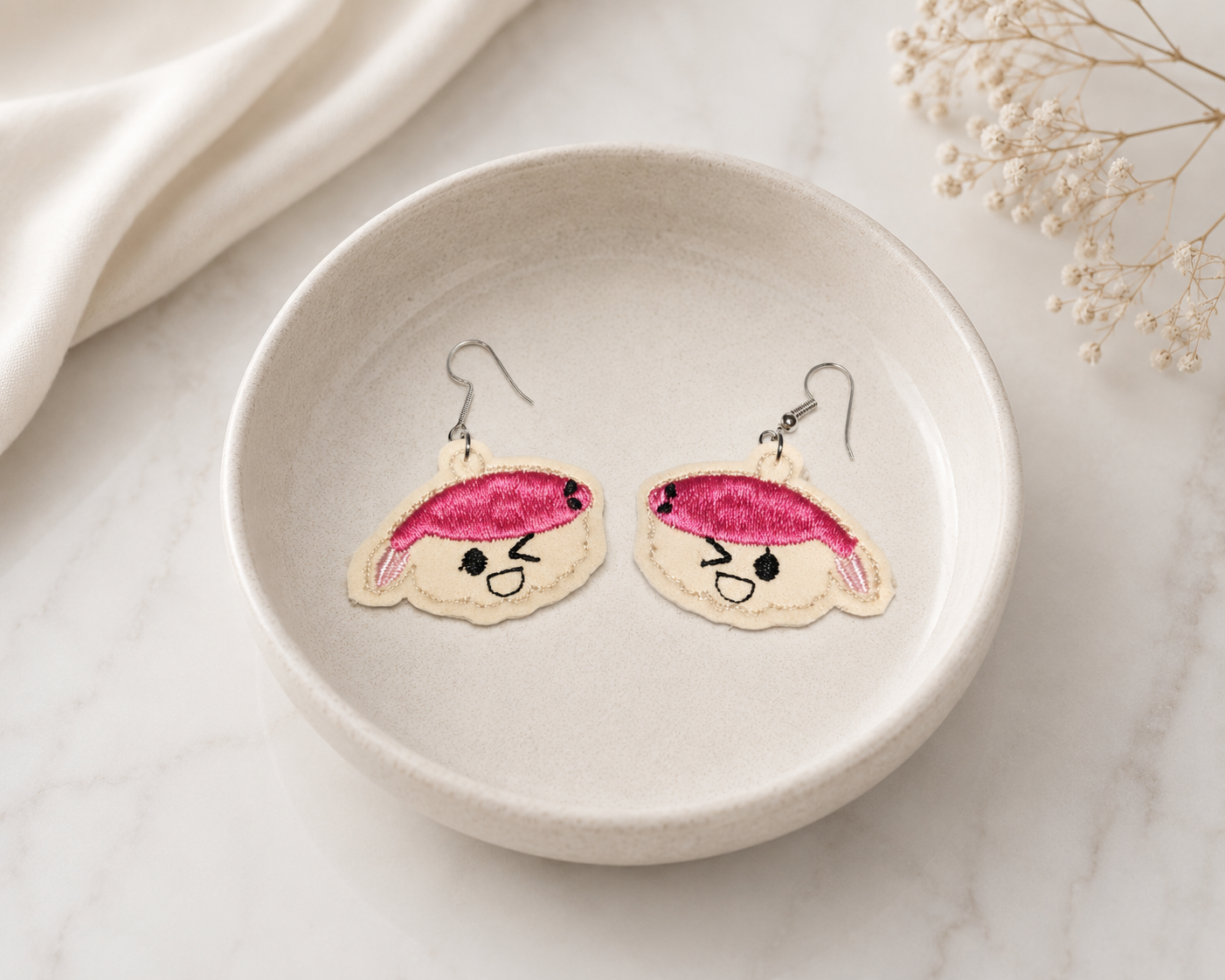 Sushi Earrings
