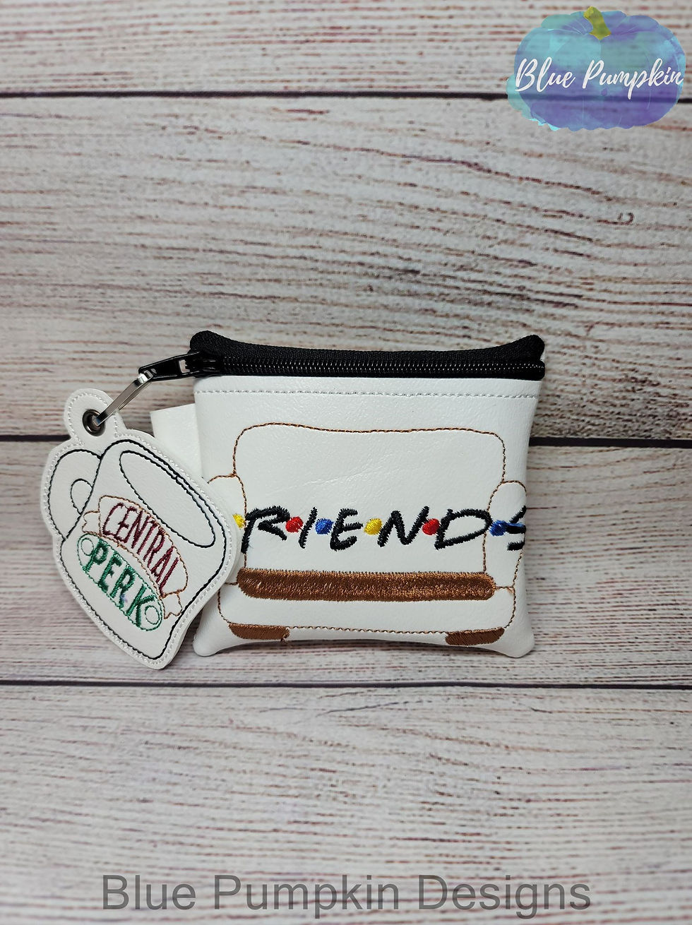 Couch Friend Set Zipper Bag Design