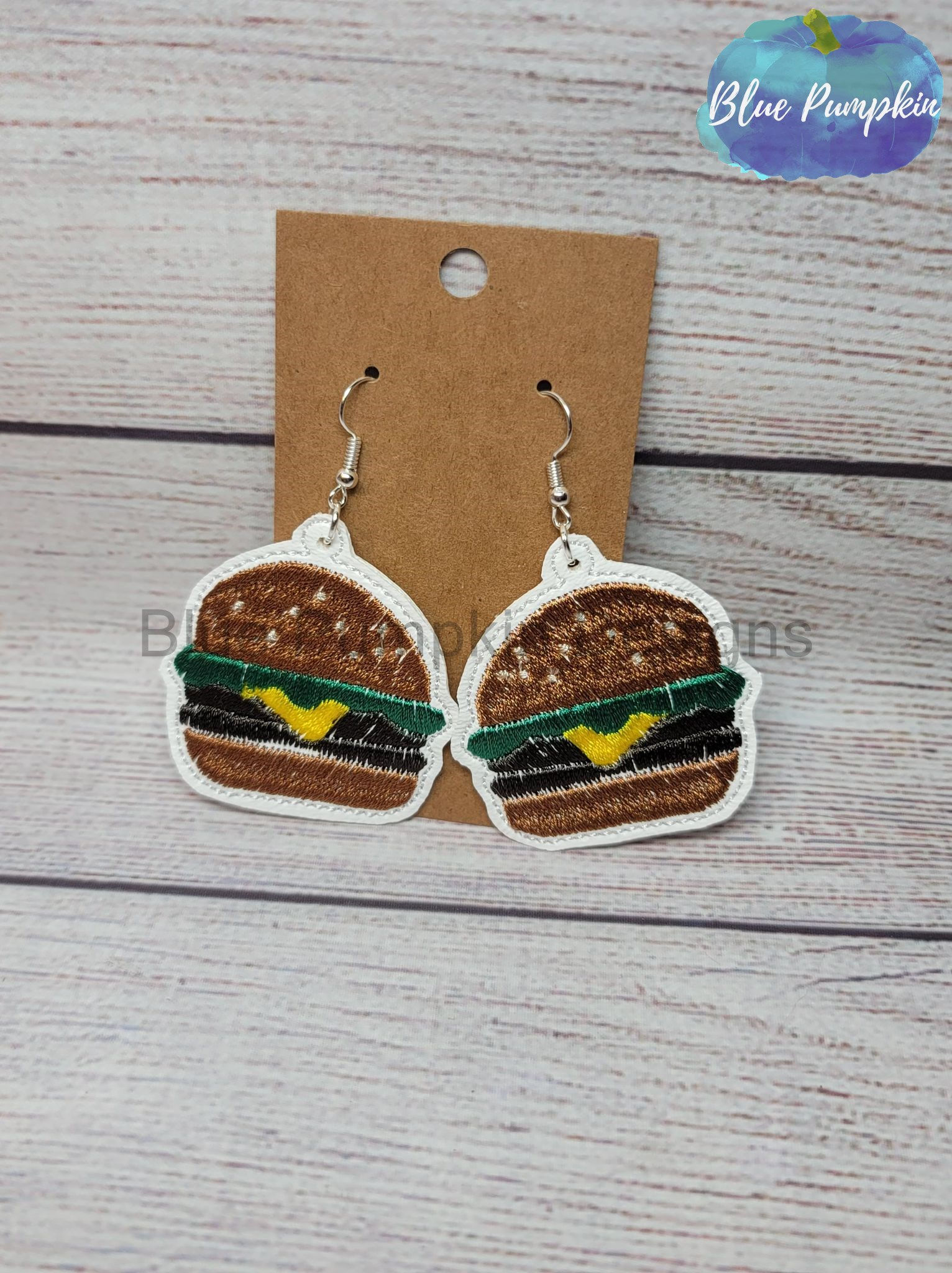 Double Cheeseburger Earrings