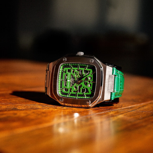 Lady Emerald 42MM - Automatic Green | GIBAALI REVOLVE